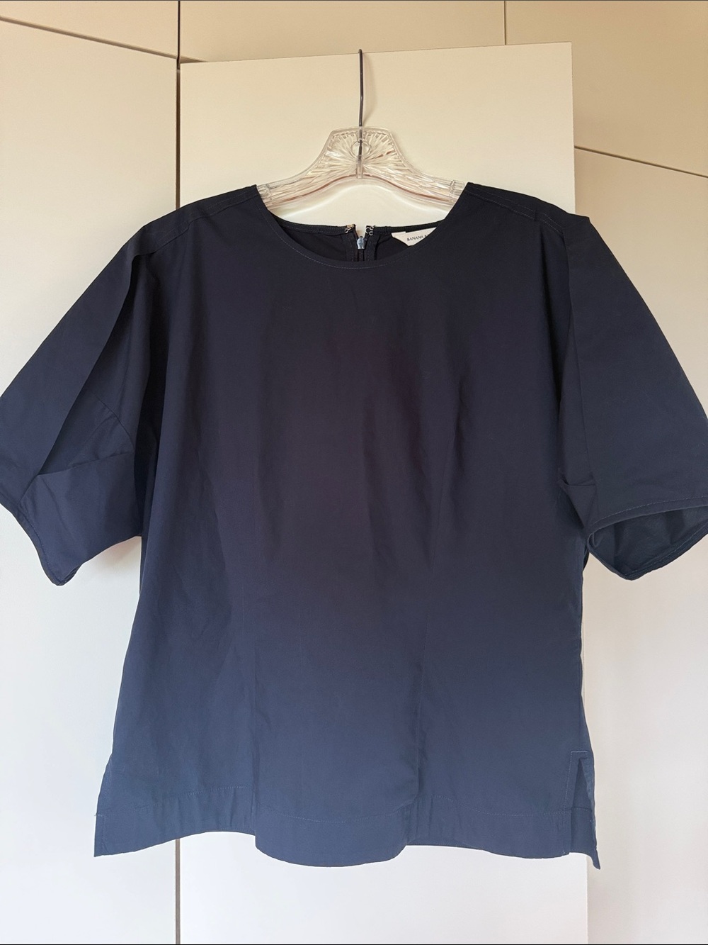 Women’s Short Sleeve Navy Shirt